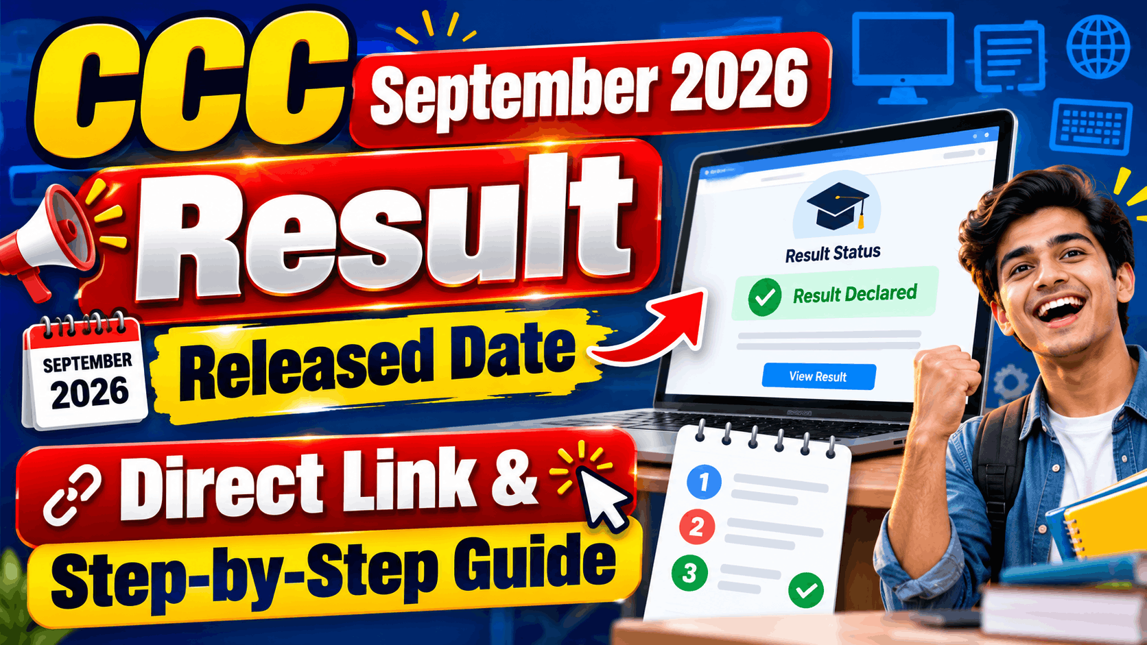 CCC September 2026 Result: Release Date, Direct Link & Check Guide ...